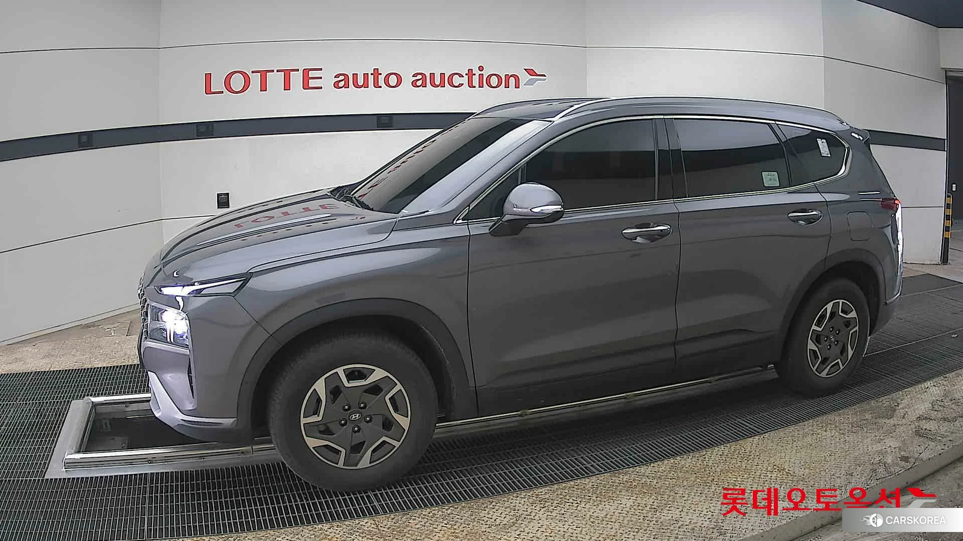 Hyundai Santa Fe Hybrid 2023 Magnetic Grey Metallic из Кореи, фото 3