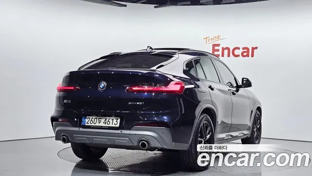 BMW X4 (G02) 2021 Черный из Кореи, фото 3