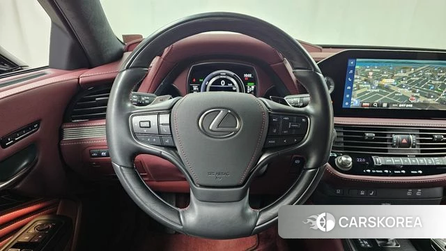 Lexus LS500h 5th generation 2023 Черный из Кореи, фото 3