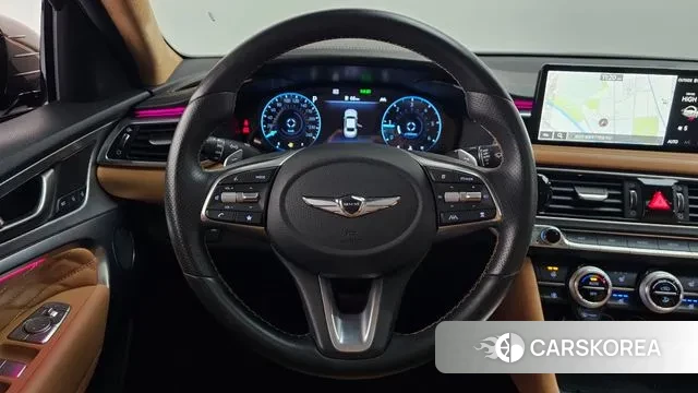 Genesis The New G70 2021 Коричневый из Кореи, фото 3