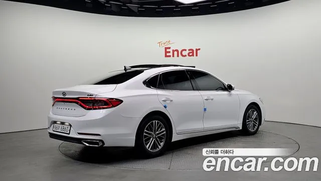 Hyundai Grandeur IG 2018 Белый из Кореи, фото 3