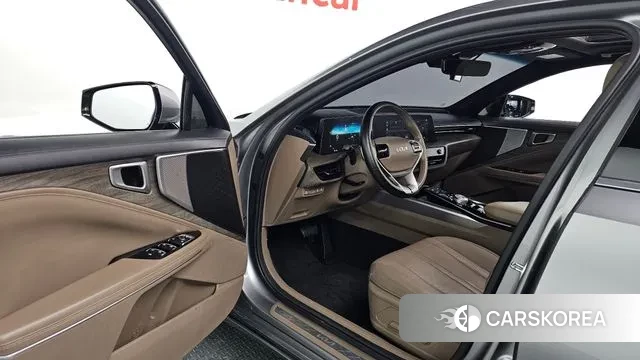 Kia K8 Hybrid 2021 Серебристо-серый из Кореи, фото 3