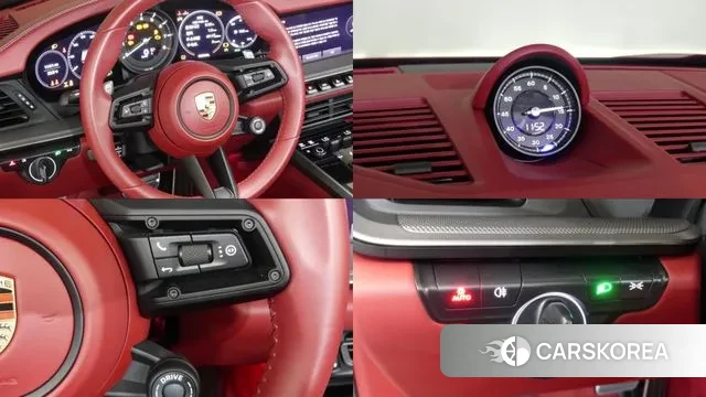 Porsche 911(992) 2023 Красный из Кореи, фото 3