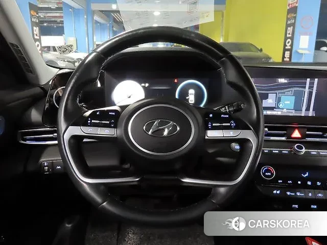 Hyundai Avante (CN7) 2022 Темно-зеленый из Кореи, фото 3
