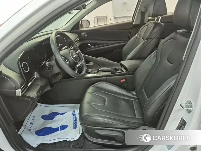 Hyundai Avante (CN7) 2022 Белый из Кореи, фото 3