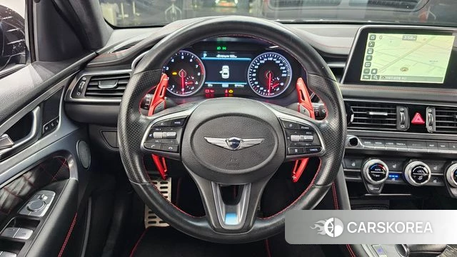 Genesis G70 2018 Черный из Кореи, фото 3