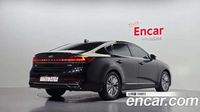 Kia K7 Premier Hybrid 2021 Черный из Кореи, фото 3