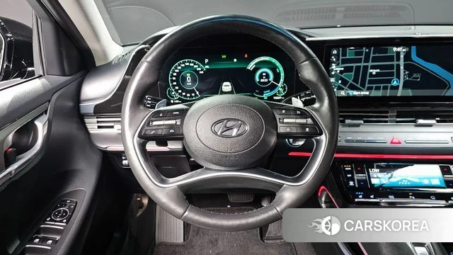 Hyundai The New Grandeur IG Hybrid 2020 Черный из Кореи, фото 3