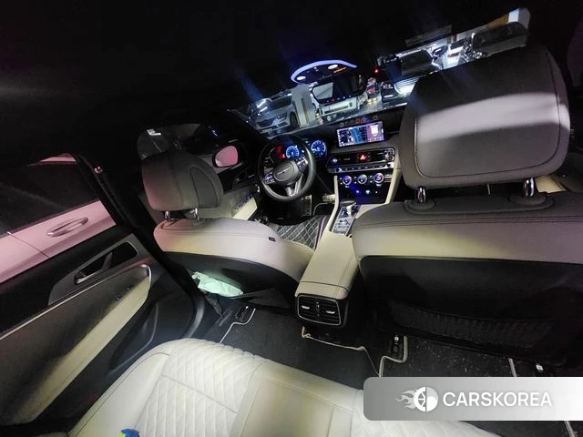 Genesis The New G70 Shooting Brake 2022 Синий нефрит из Кореи, фото 3