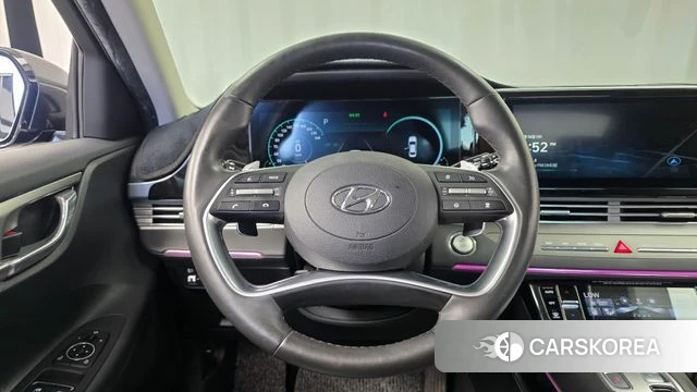 Hyundai The New Grandeur IG Hybrid 2021 Серый из Кореи, фото 3