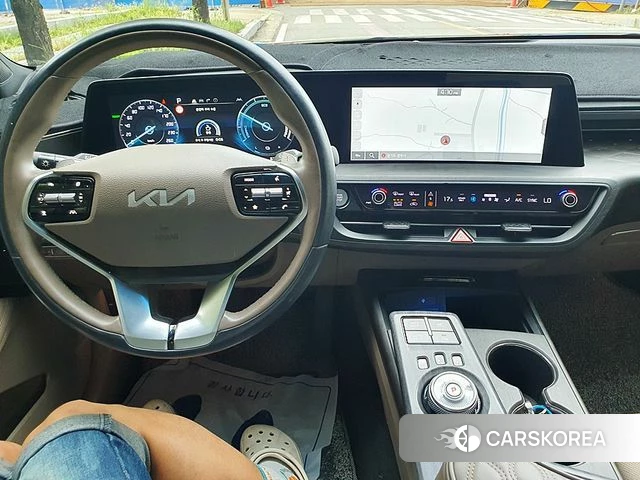 Kia K8 Hybrid 2023 Черный из Кореи, фото 3