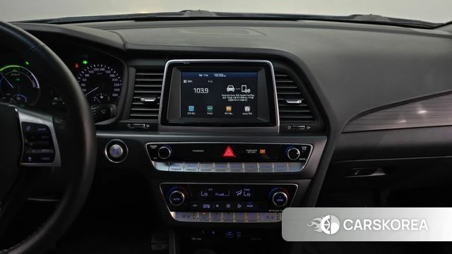 Hyundai Sonata New Rise Hybrid 2018 Серый из Кореи, фото 3