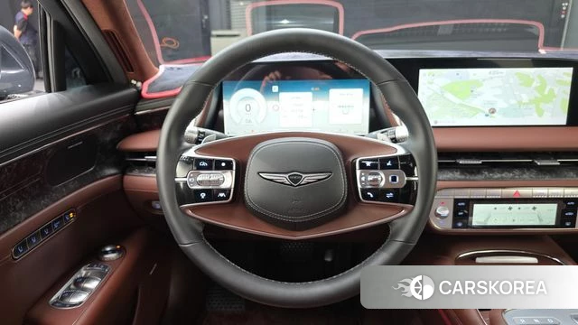 Genesis G90 (RS4) 2024 Темно-зеленый из Кореи, фото 3