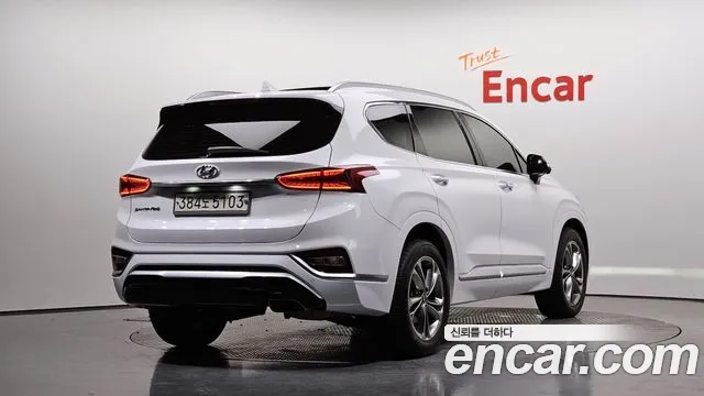 Hyundai Santa Fe TM 2020 Белый из Кореи, фото 3