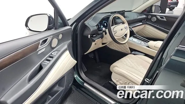 Genesis GV80 2022 Темно-зеленый из Кореи, фото 3