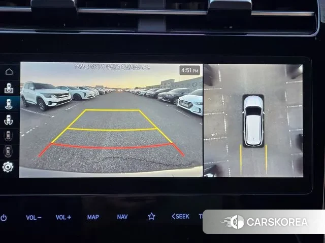 Hyundai Tucson Hybrid (NX4) 2021 Серый из Кореи, фото 3