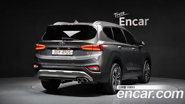 Hyundai Santa Fe TM 2018 Серый из Кореи, фото 3