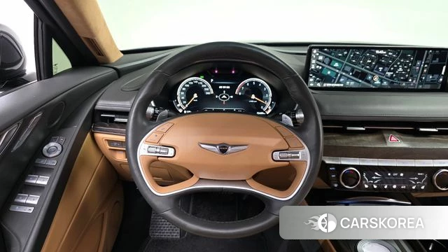 Genesis G80 (RG3) 2021 Синий нефрит из Кореи, фото 3