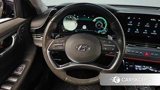 Hyundai The New Grandeur IG Hybrid 2021 Синий из Кореи, фото 3