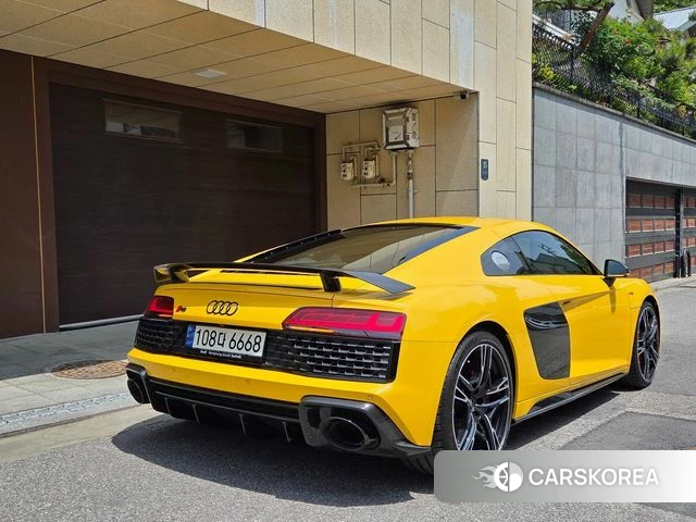 Audi R8 (4S) 2021 Желтый из Кореи, фото 3