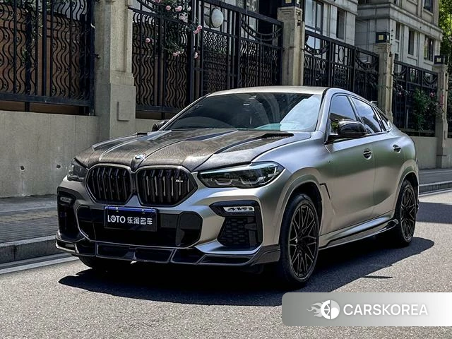 BMW X6 2021 Серебристо-серый из Китая, фото 3