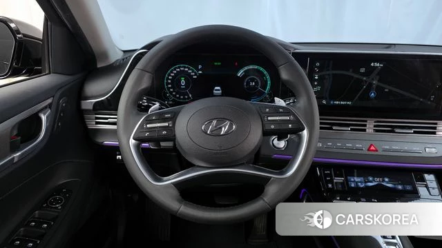 Hyundai The New Grandeur IG Hybrid 2021 Черный из Кореи, фото 3