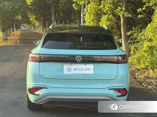 Volkswagen ID.4 X 2023 Синий из Китая, фото 3