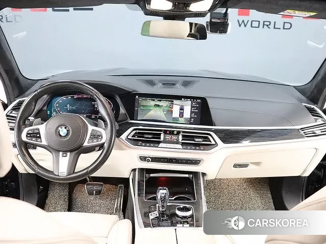 BMW X7 (G07) 2021 Синий из Кореи, фото 3