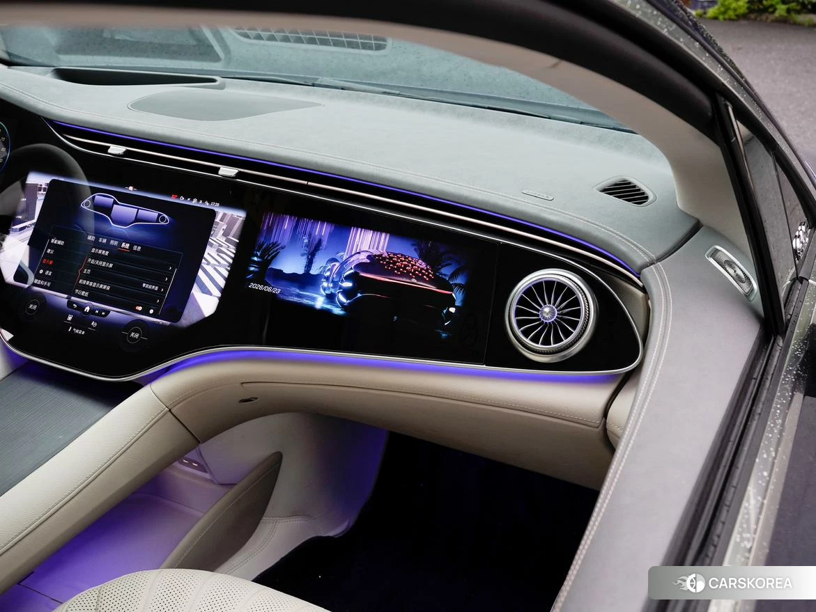 Mercedes-Benz EQS 2021 Синий из Китая, фото 3