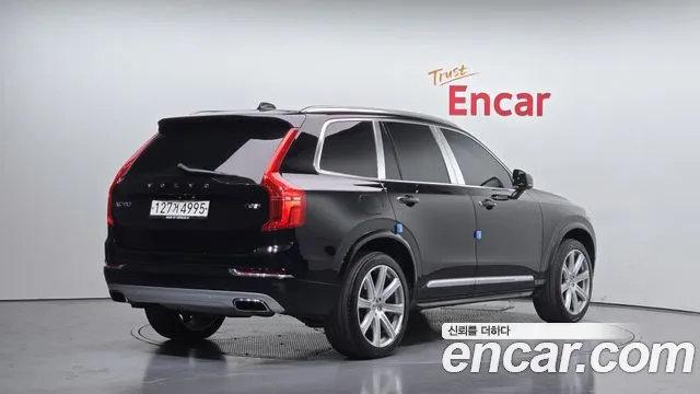 Volvo XC90 second Generation 2018 Черный из Кореи, фото 3