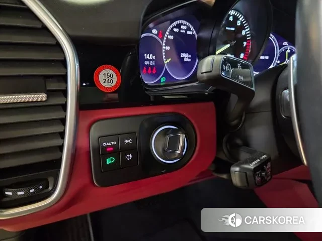 Porsche Cayenne (PO536) 2022 Черный из Кореи, фото 3