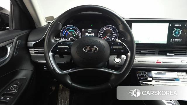 Hyundai The New Grandeur IG Hybrid 2021 Черный из Кореи, фото 3