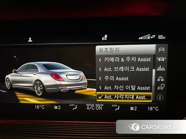 Mercedes-Benz S-Class W222 2018 Черный из Кореи, фото 3