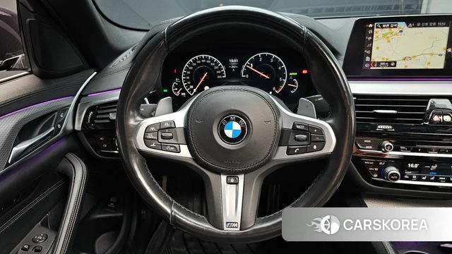 BMW 5 Series (G30) 2019 Черный из Кореи, фото 3