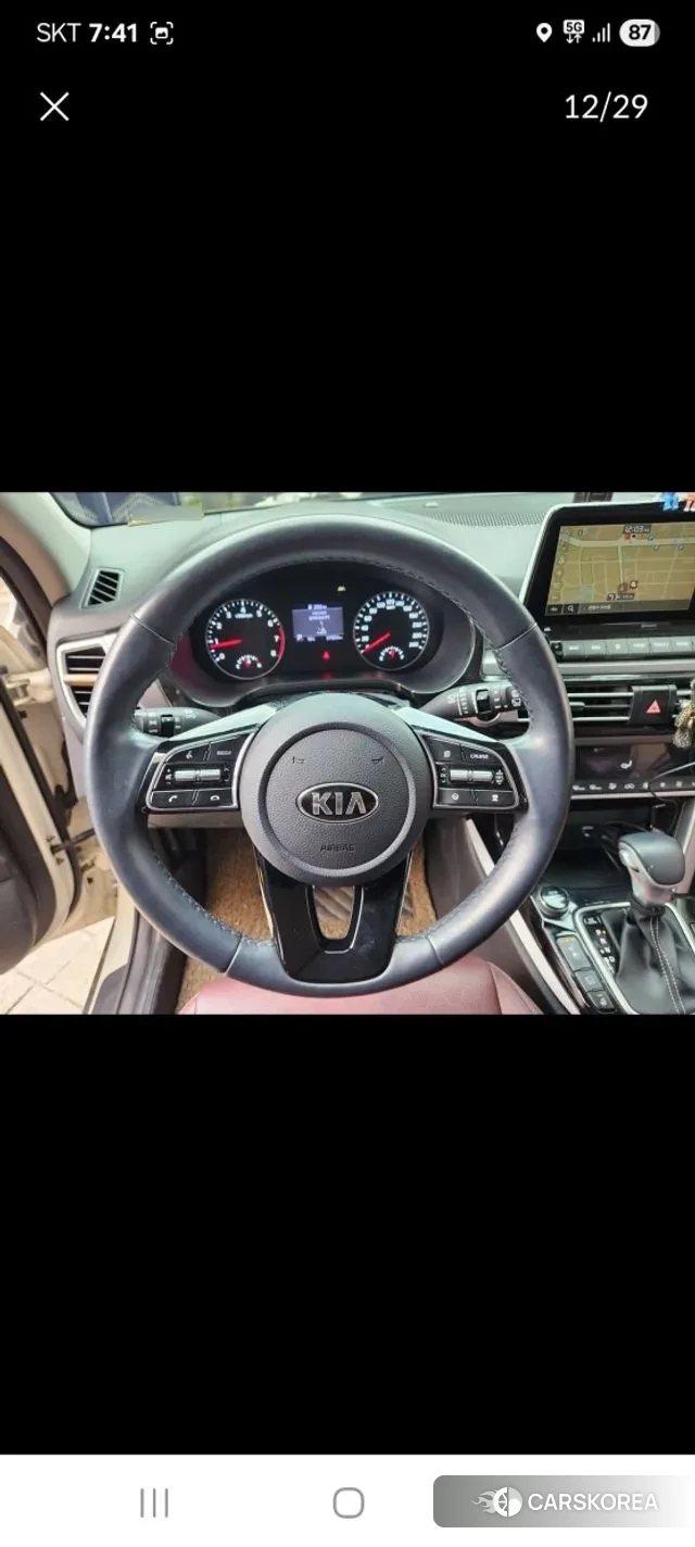 Kia Seltos 2020 Белый из Кореи, фото 3