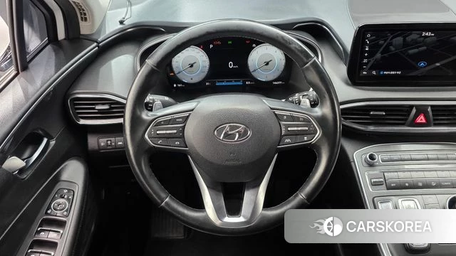 Hyundai The New Santa Fe 2021 Белый из Кореи, фото 3