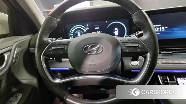 Hyundai The New Grandeur IG Hybrid 2022 Белый из Кореи, фото 3