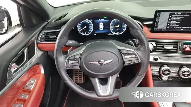 Genesis The New G70 2021 Белый из Кореи, фото 3