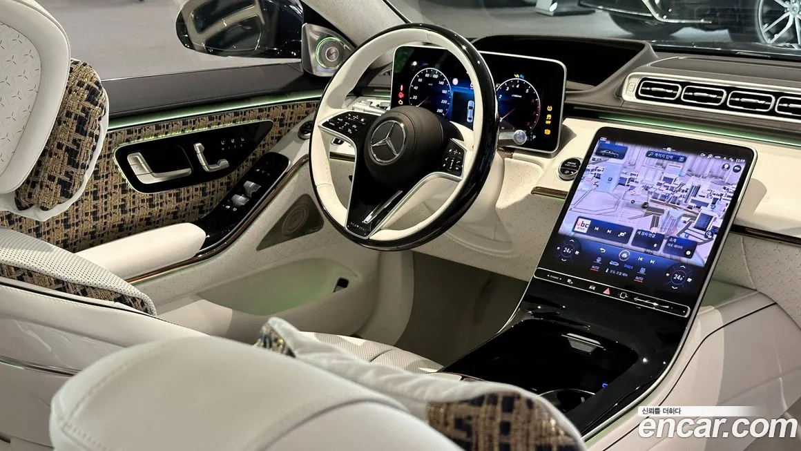 Mercedes-Benz S-Class W223 2023 Золотой двухцветный из Кореи, фото 3