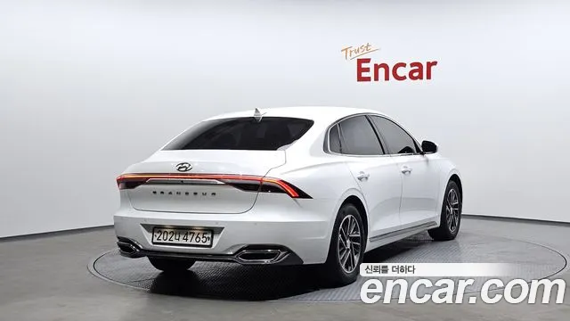 Hyundai The New Grandeur IG 2021 Белый из Кореи, фото 3