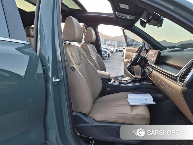 Kia The New Sorento 4th Generation 2023 Темно-зеленый из Кореи, фото 3