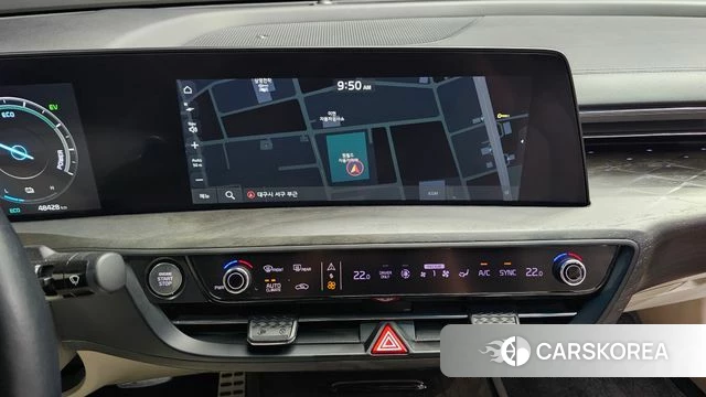 Kia K8 Hybrid 2022 Черный из Кореи, фото 3