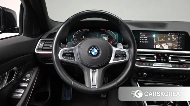 BMW 3 Series (G20) 2022 Черный из Кореи, фото 3