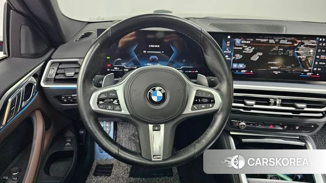 BMW 4 Series (G22) 2023 Черный из Кореи, фото 3