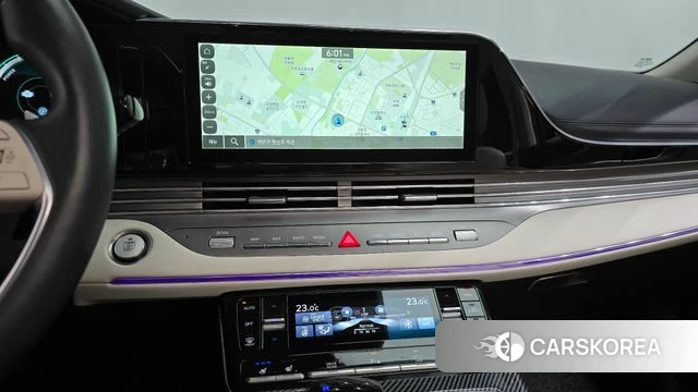 Hyundai The New Grandeur IG Hybrid 2021 Белый из Кореи, фото 3
