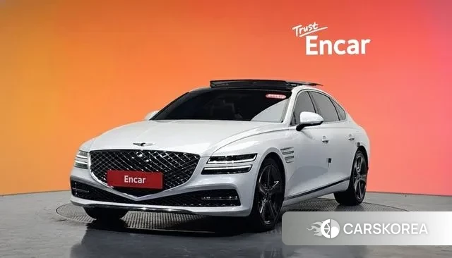 Genesis G80 (RG3) 2021 Белый из Кореи, фото 3