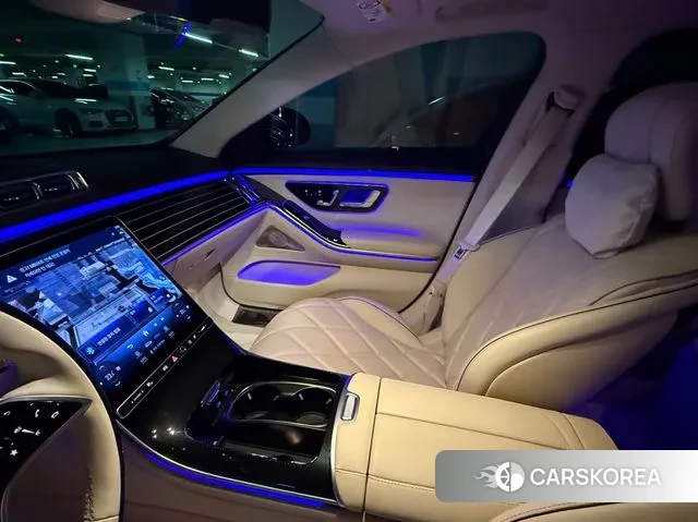 Mercedes-Benz S-Class W223 2023 Золотой двухцветный из Кореи, фото 3