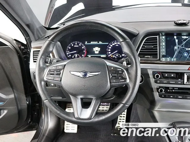 Genesis G80 2018 Черный из Кореи, фото 3