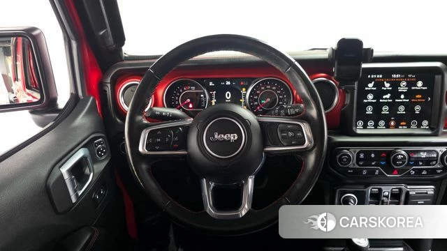 Jeep Wrangler (JL) 2022 Красный из Кореи, фото 3