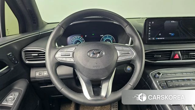 Hyundai The New Santa Fe 2021 Черный из Кореи, фото 3